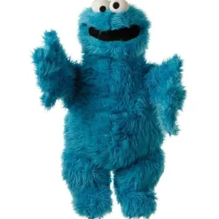Peluche marionnette Macaron de 1 rue Sésame - 65 cm