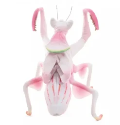 Peluche marionnette mante religieuse orchidée