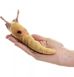 Peluche marionnette Mini Limace Banane