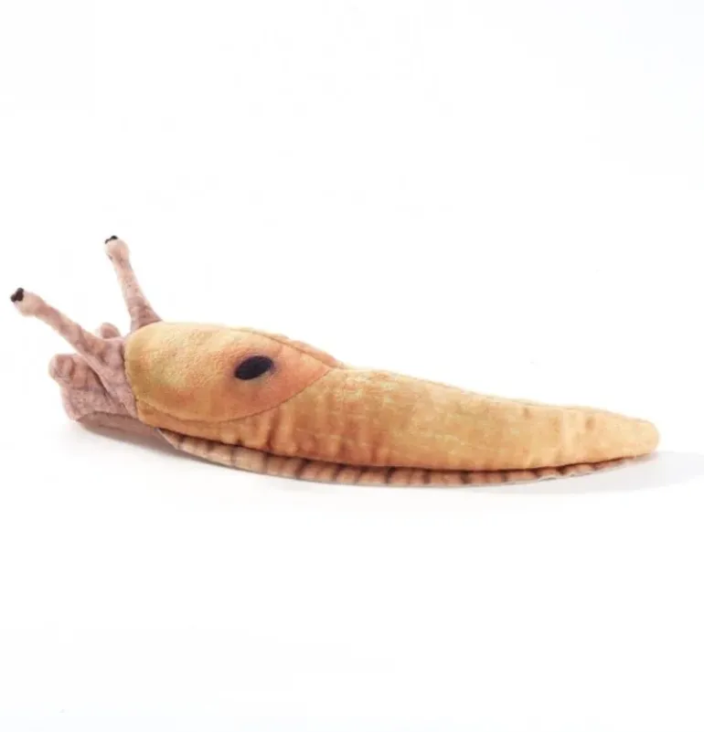 Peluche marionnette Mini Limace Banane