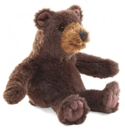 Peluche marionnette mini ours