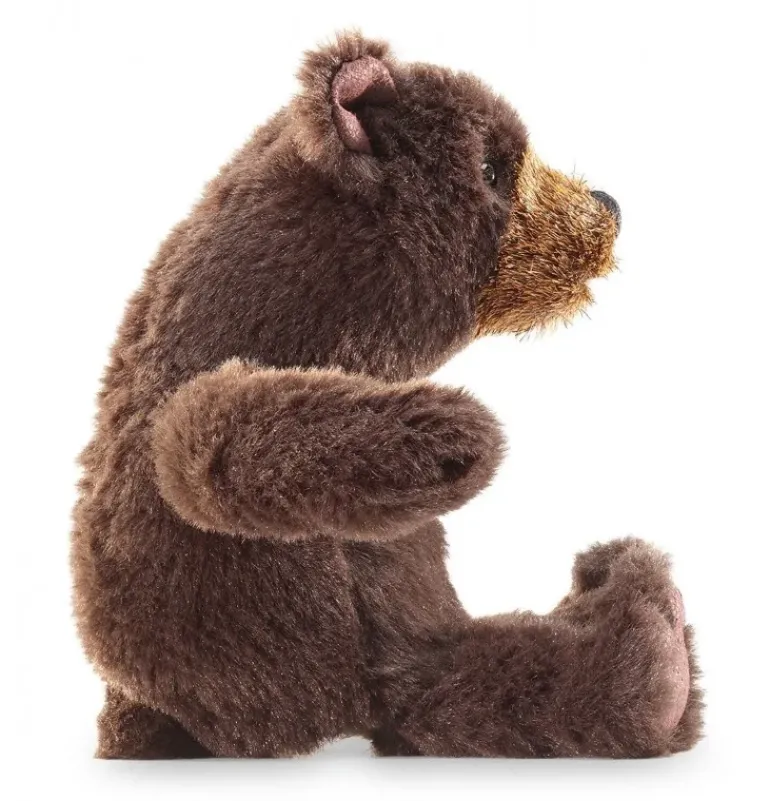 Peluche marionnette mini ours