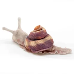 Peluche marionnette mini escargot
