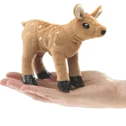 Peluche marionnette Mini faon