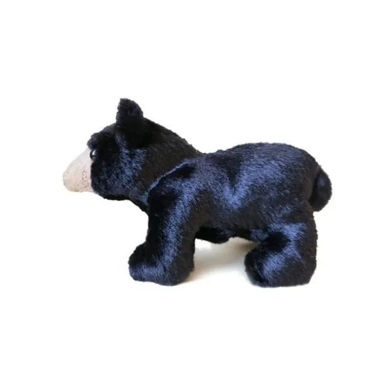 Peluche marionnette Mini ours noir
