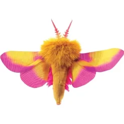 Peluche marionnette Mini papillon de nuit Anisote de l'érable