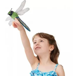 peluche marionnette Mini Libellule