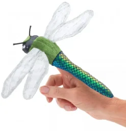 peluche marionnette Mini Libellule