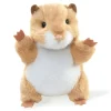 Peluche marionnette Mini hamster
