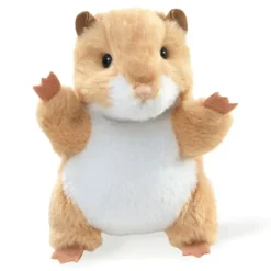 Peluche marionnette Mini hamster