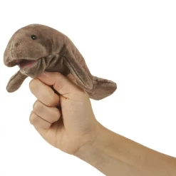 peluche marionnette mini lamantin