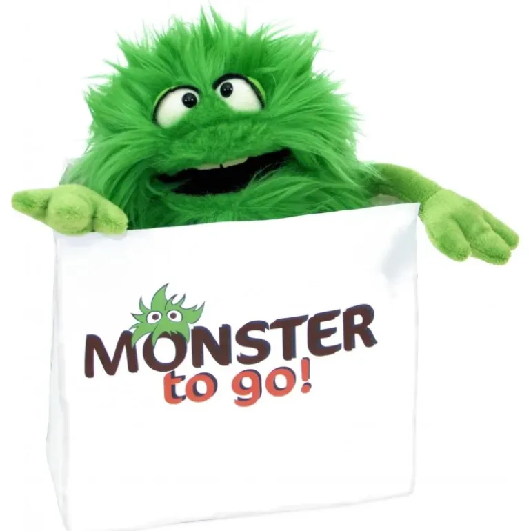 Peluche marionnette Monstre Schlick