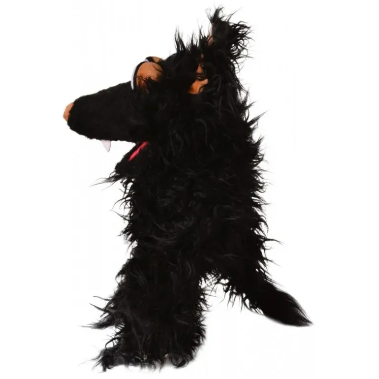 Peluche marionnette monstre Muffi Hapsweg, le loup