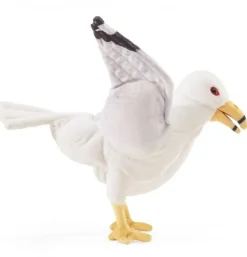 Peluche marionnette mouette