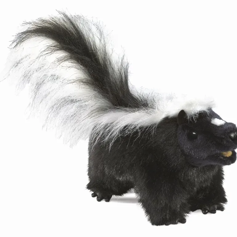 Peluche marionnette Mouffette