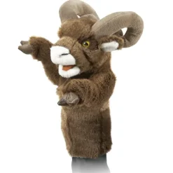 Peluche marionnette Mouflon d'Amérique