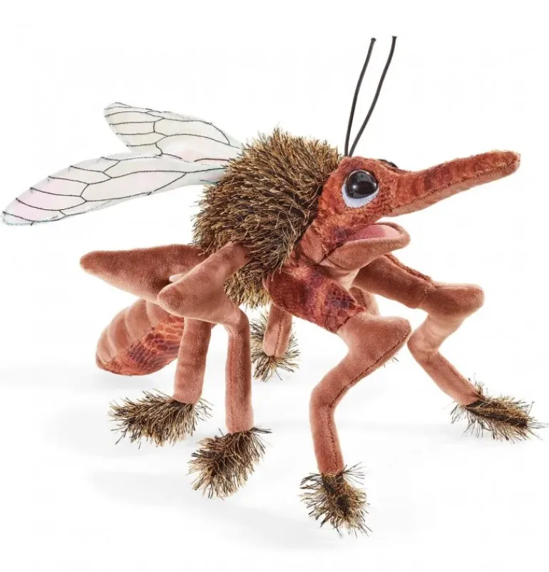 Peluche marionnette moustique