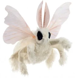 Peluche marionnette papillon caniche du Venezuela