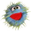 Peluche marionnette petit monstre Sutsche