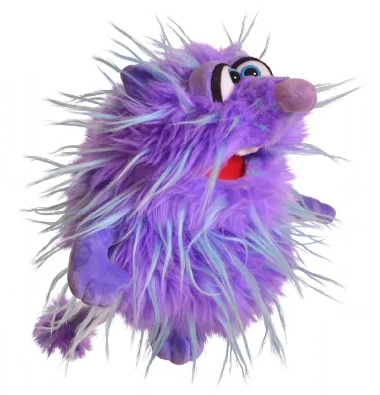 Peluche marionnette petit monstre Babbel