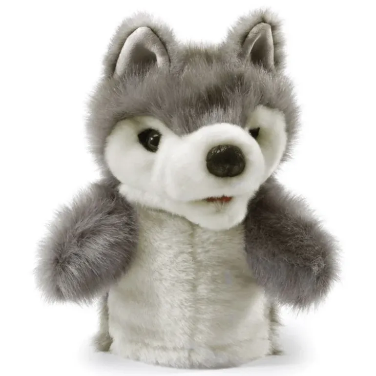 Peluche marionnette Petit Loup