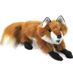 Peluche marionnette Petit Renard Roux