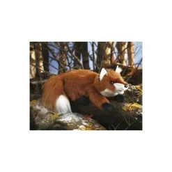 Peluche marionnette Petit Renard Roux