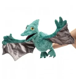Peluche marionnette ptérodactyle (ptérosaure)