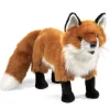 Peluche marionnette Renard Roux