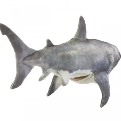 Peluche marionnette Requin blanc