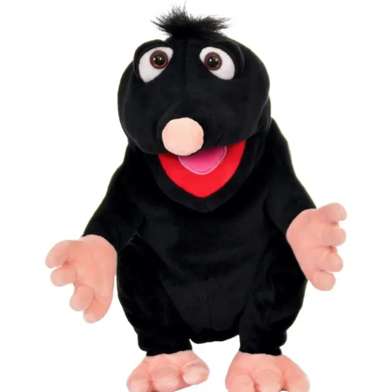 Peluche marionnette Schwups la taupe