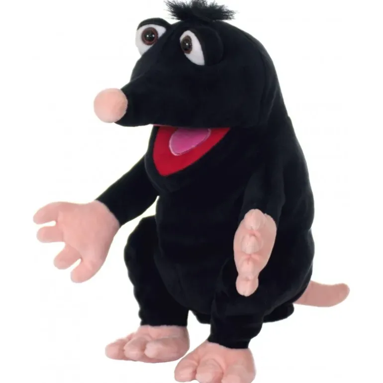Peluche marionnette Schwups la taupe