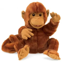 Peluche marionnette Singe