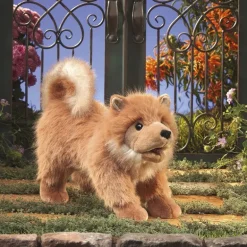 Peluche marionnette Spitz nain