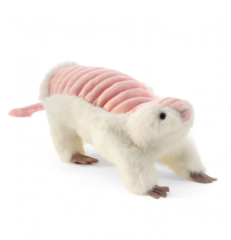 Peluche marionnette tatou nain d'Argentine