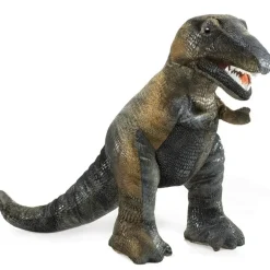 Peluche marionnette Tyrannosaure (T-Rex)