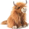 Peluche marionnette Vache Highland
