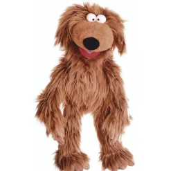 Peluche marionnette Wiwaldi, le chien