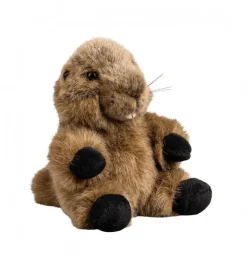 Peluche marmotte - 17 cm