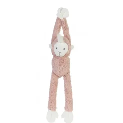Peluche musicale Singe suspendu Peach