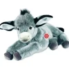 Peluche âne couché - 50 cm