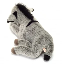 Peluche âne couché - 50 cm