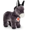 Peluche âne debout - 25 cm