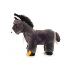 Peluche âne debout - 25 cm