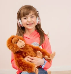 Peluche Orang-outan assis - 40 cm
