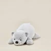 Peluche ours gris - 55 cm