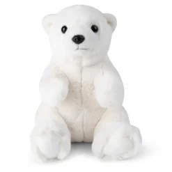 Peluche Ours polaire assis WWF ECO - 23 cm