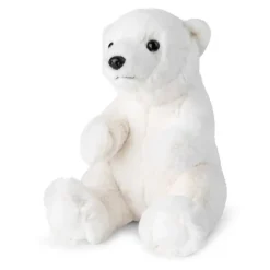 Peluche Ours polaire assis WWF ECO - 23 cm