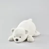 Peluche ours polaire blanc - 55 cm
