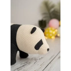 Peluche panda en crochet MINI